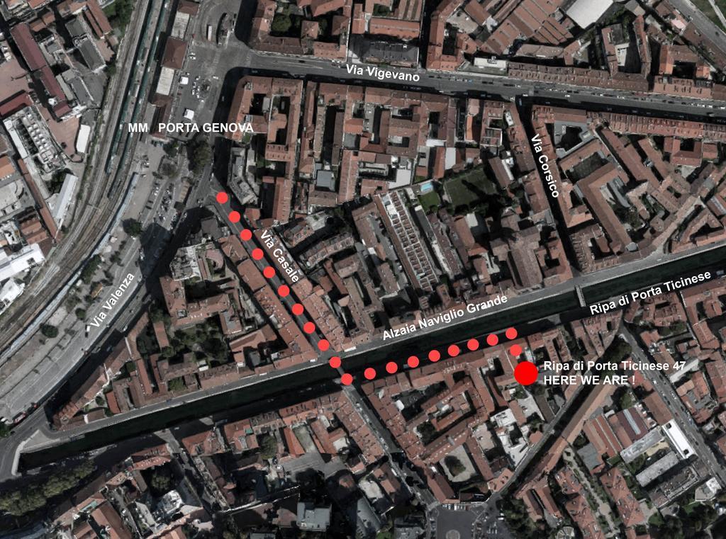 Apartmán Navigli Milán Pokoj fotografie